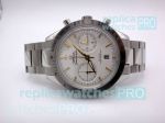Swiss Replica Omega Speedmaster White Chronograph Dial Watch 
